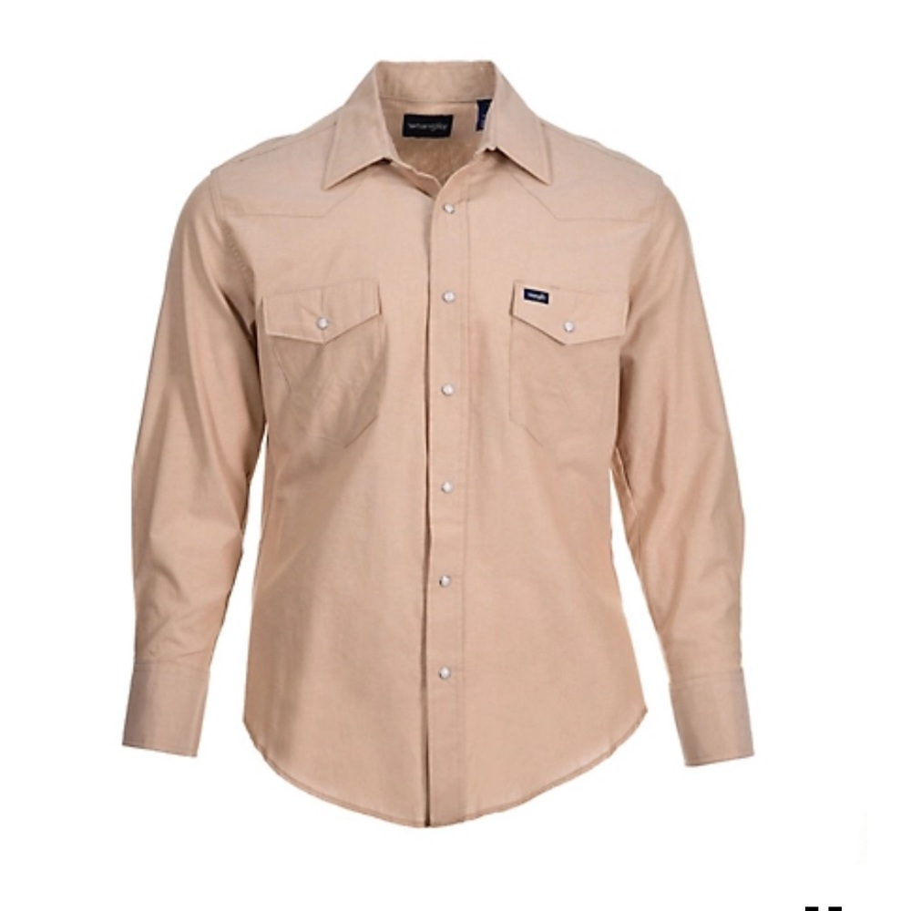 Wrangler Cowboy Cut Western Work Shirt